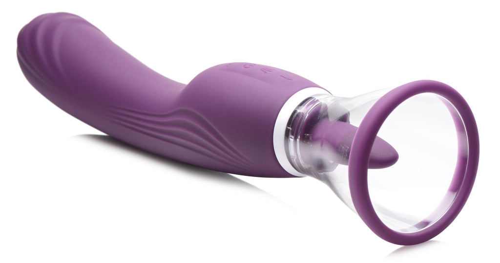 Lickgasm Lickgasm 8X Licking and Sucking Vibrator Purple
