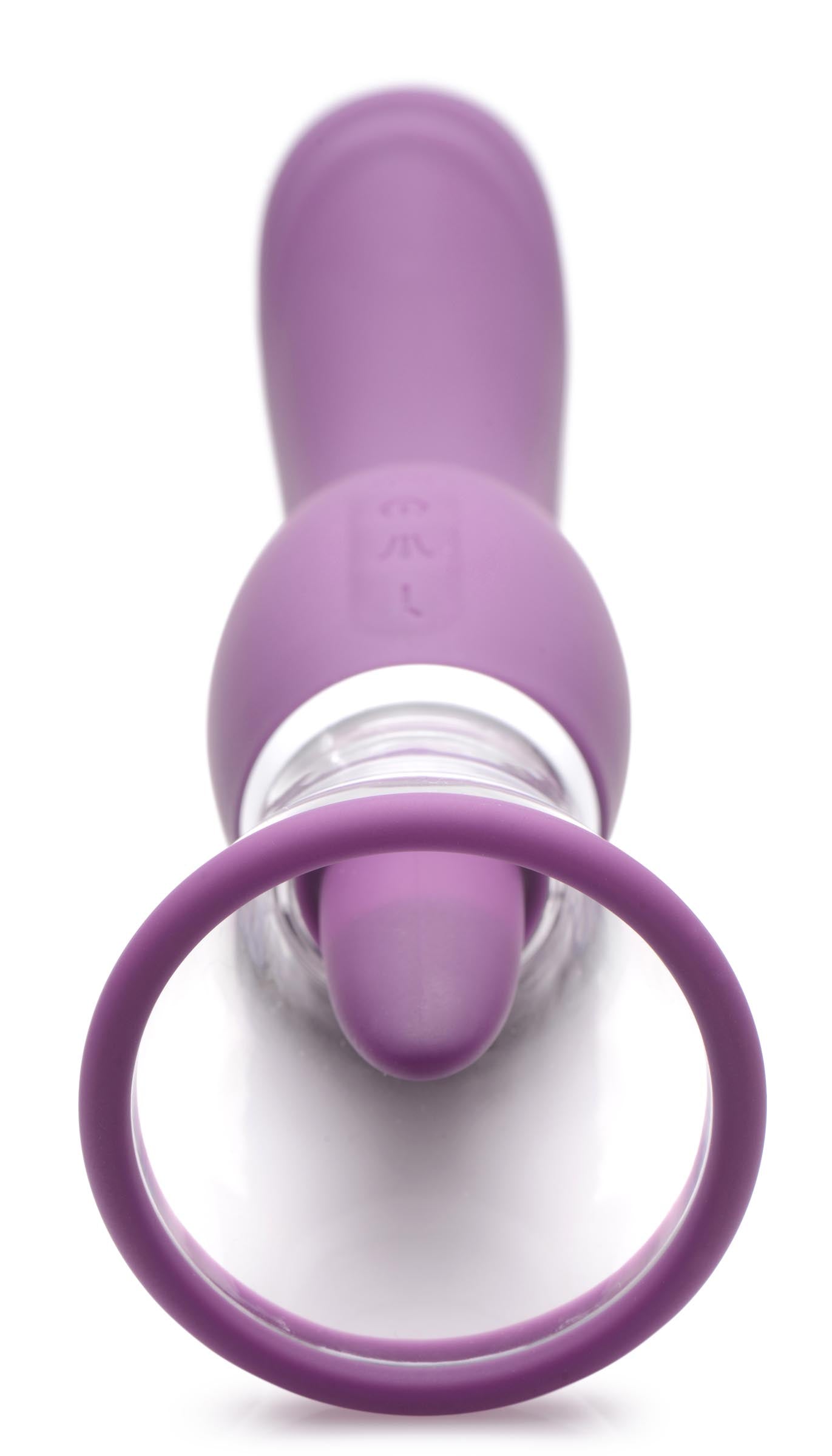 Lickgasm Lickgasm 8X Licking and Sucking Vibrator Purple