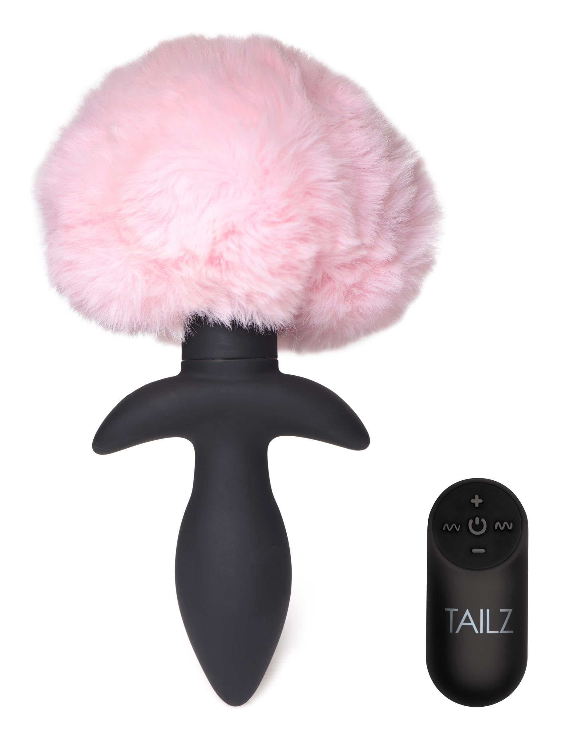 Tailz Remote Control Wagging Bunny Tail Anal Plug Pink