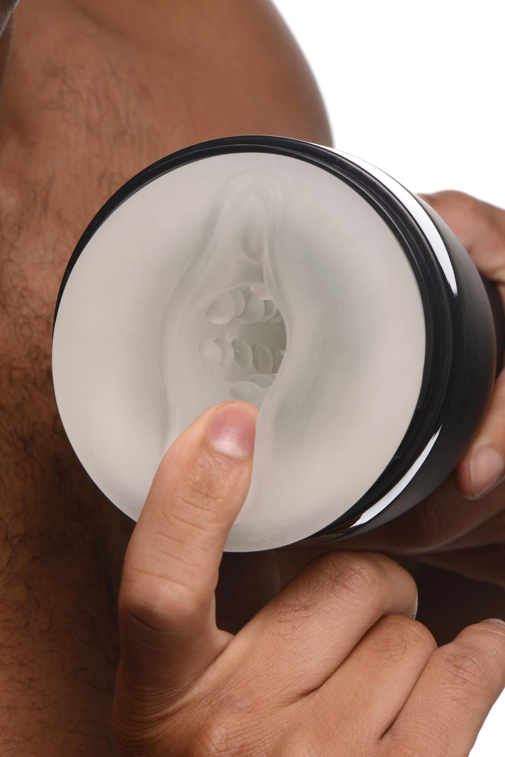 LoveBotz The Milker 15X Squeezing Masturbator Black