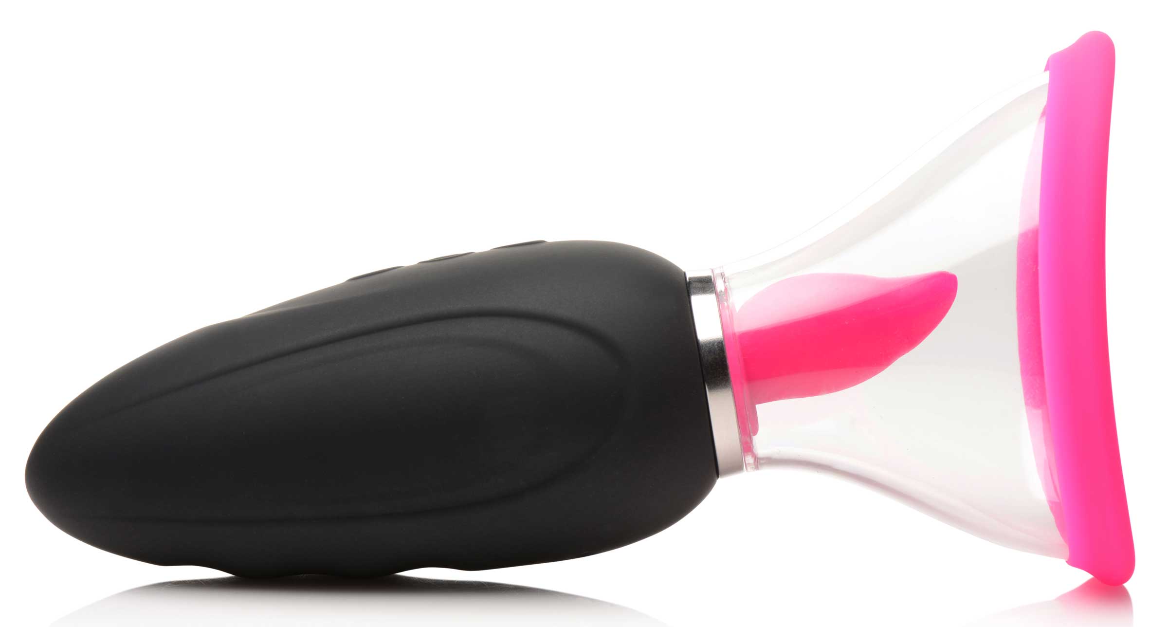 Lickgasm Lickgasm Mini 10X Silicone Licking and Sucking Stimulator Black
