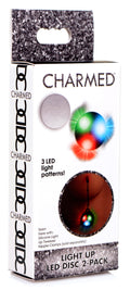 Charmed Light Up LED Disc 2-Pack White