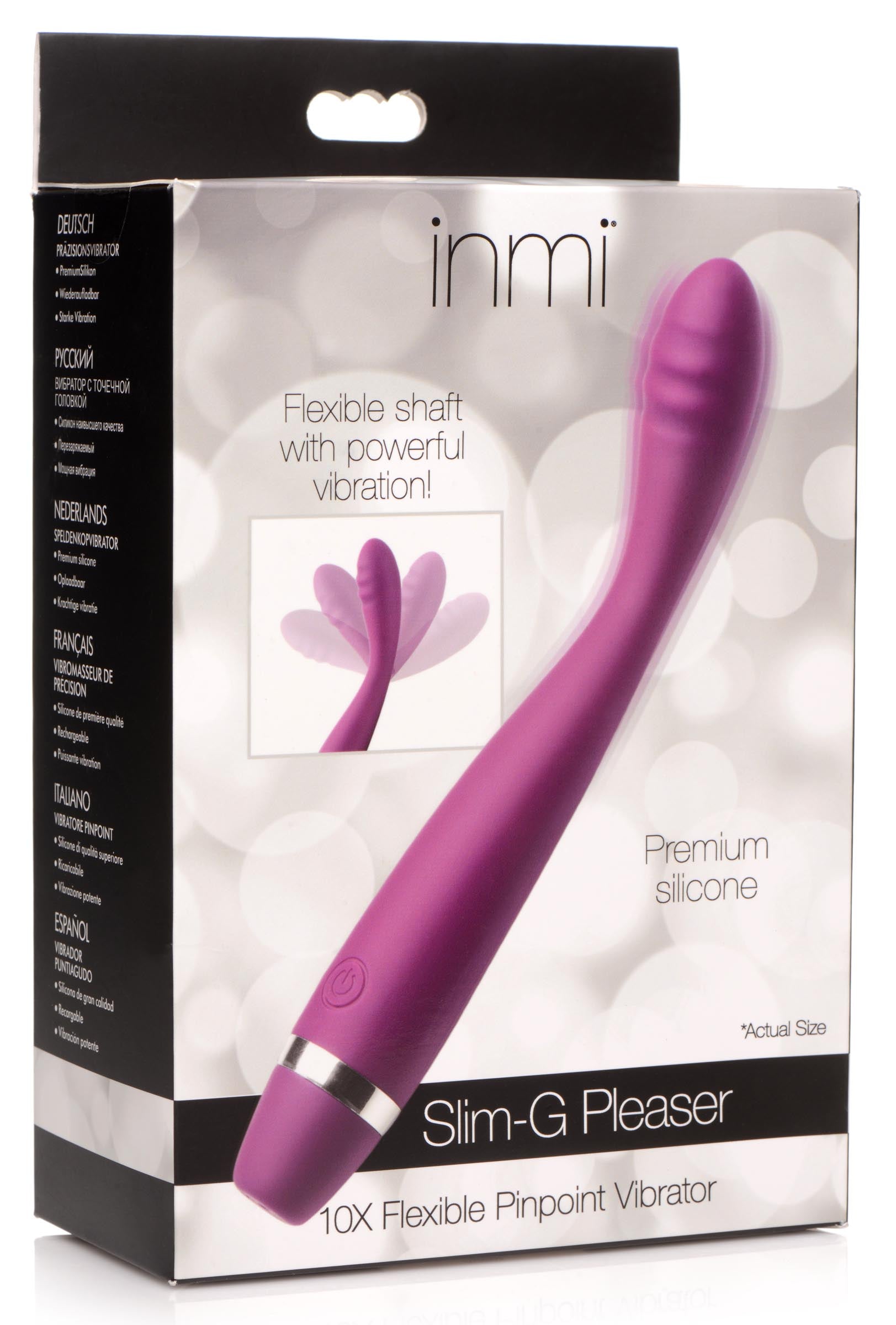 Inmi Slim-G 10X Flexible Pinpoint Vibrator Purple
