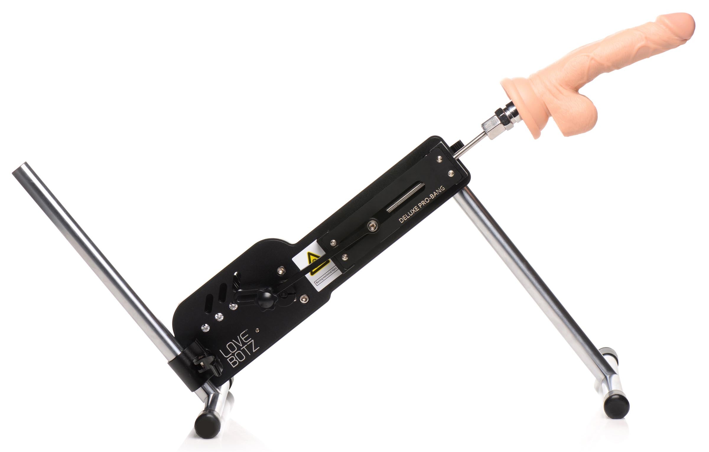 LoveBotz Deluxe Pro-Bang Sex Machine with Remote Control Black