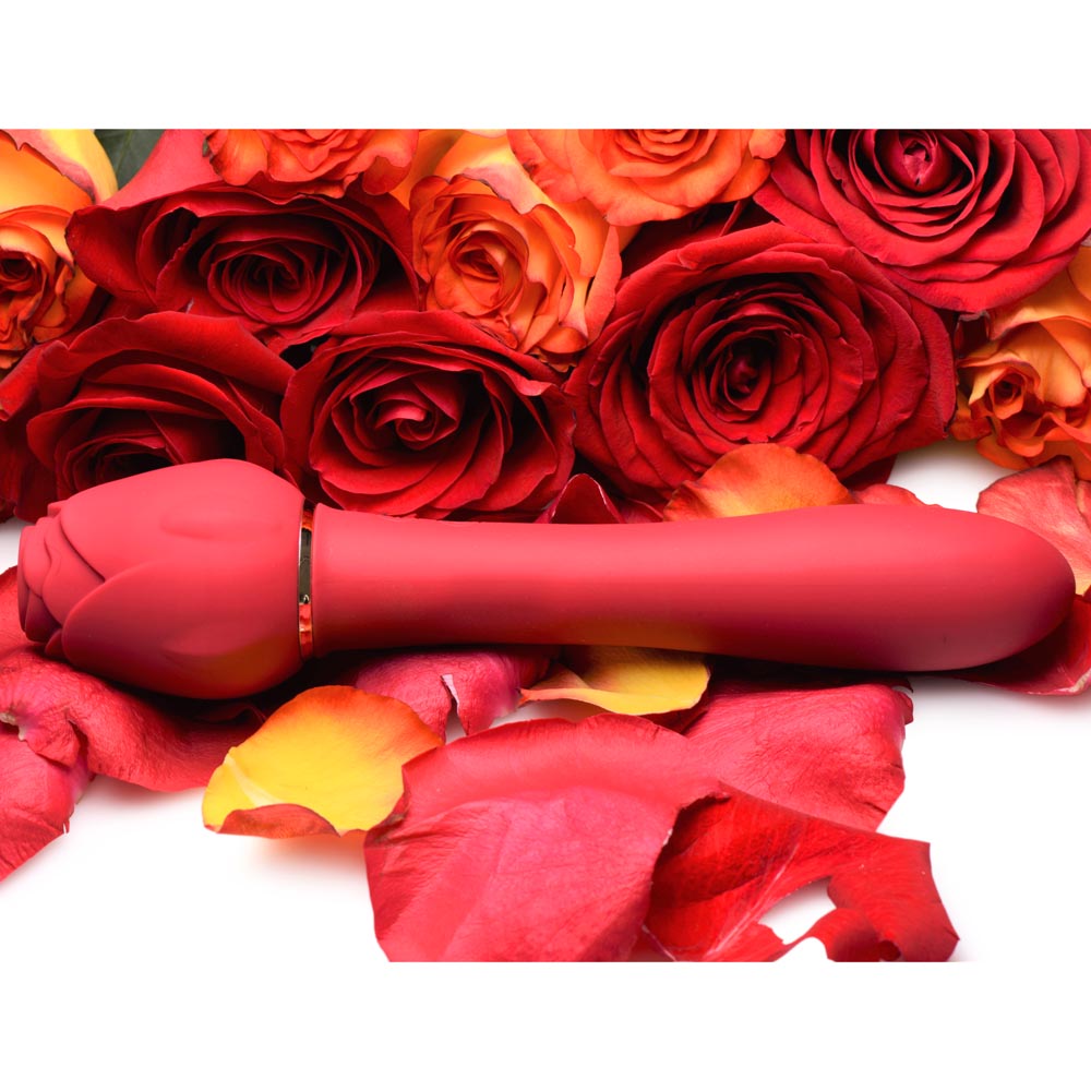 Bloomgasm Bloomgasm Sweet Heart Rose Clit Suction Vibrator Red