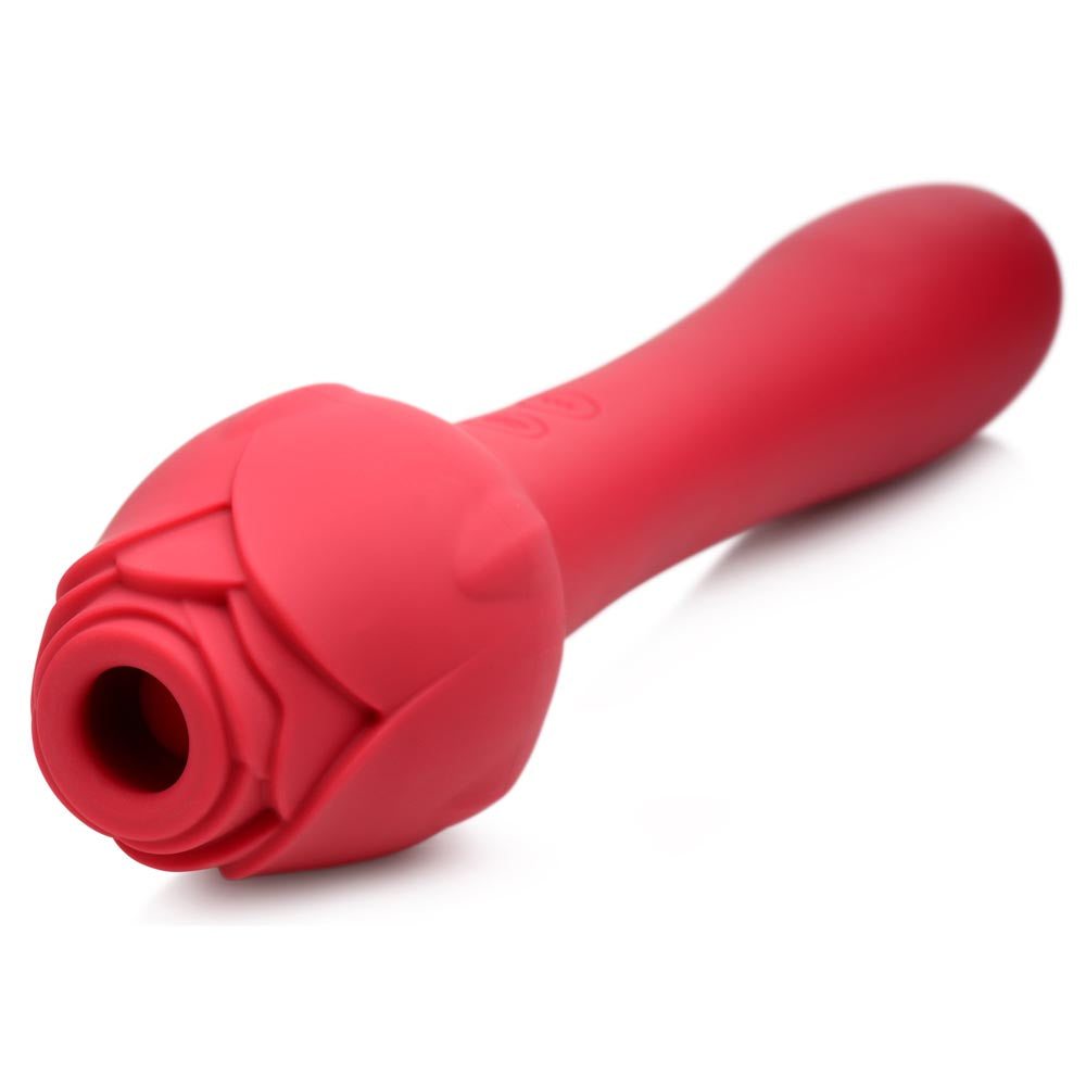 Bloomgasm Bloomgasm Sweet Heart Rose Clit Suction Vibrator Red