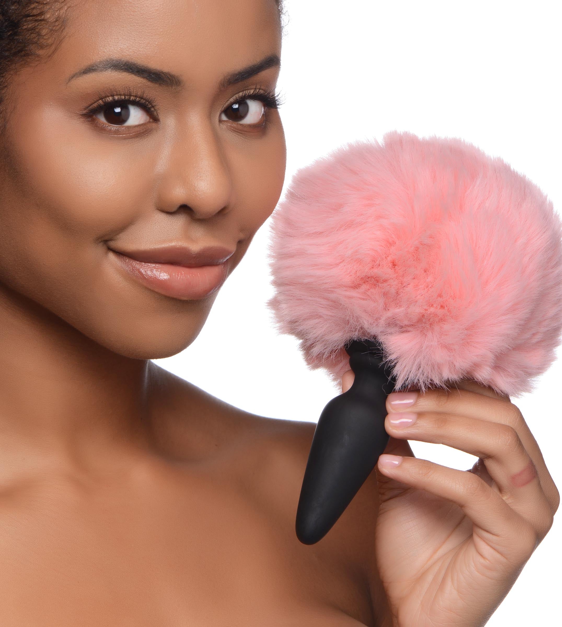 Tailz Silicone Anal Plug with 3 Interchangeable Tails Multi