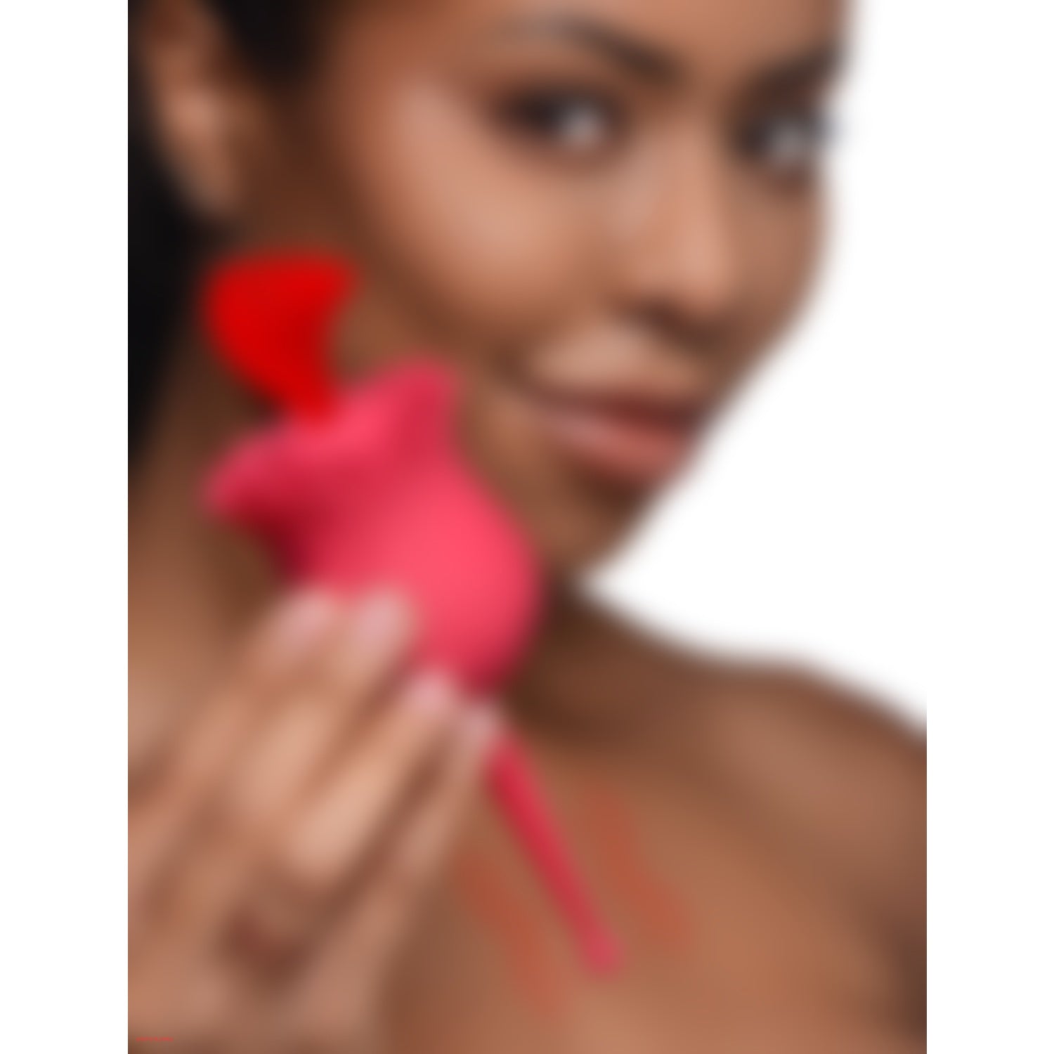 XR Brands Bloomgasm Rose Buzz 7X Silicone Clit Stimulator and Vibrator