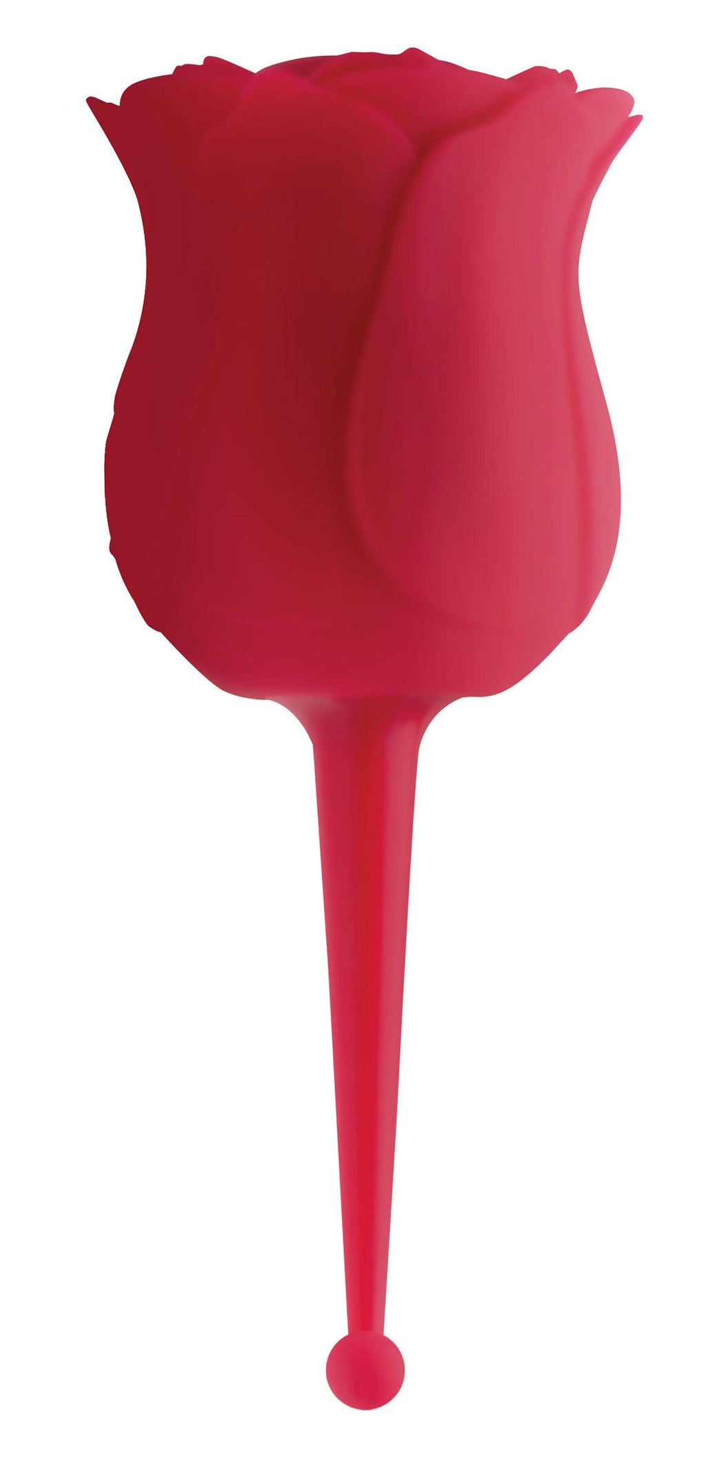 Bloomgasm Bloomgasm Rose Buzz 7X Silicone Clit Stimulator and Vibrator Red