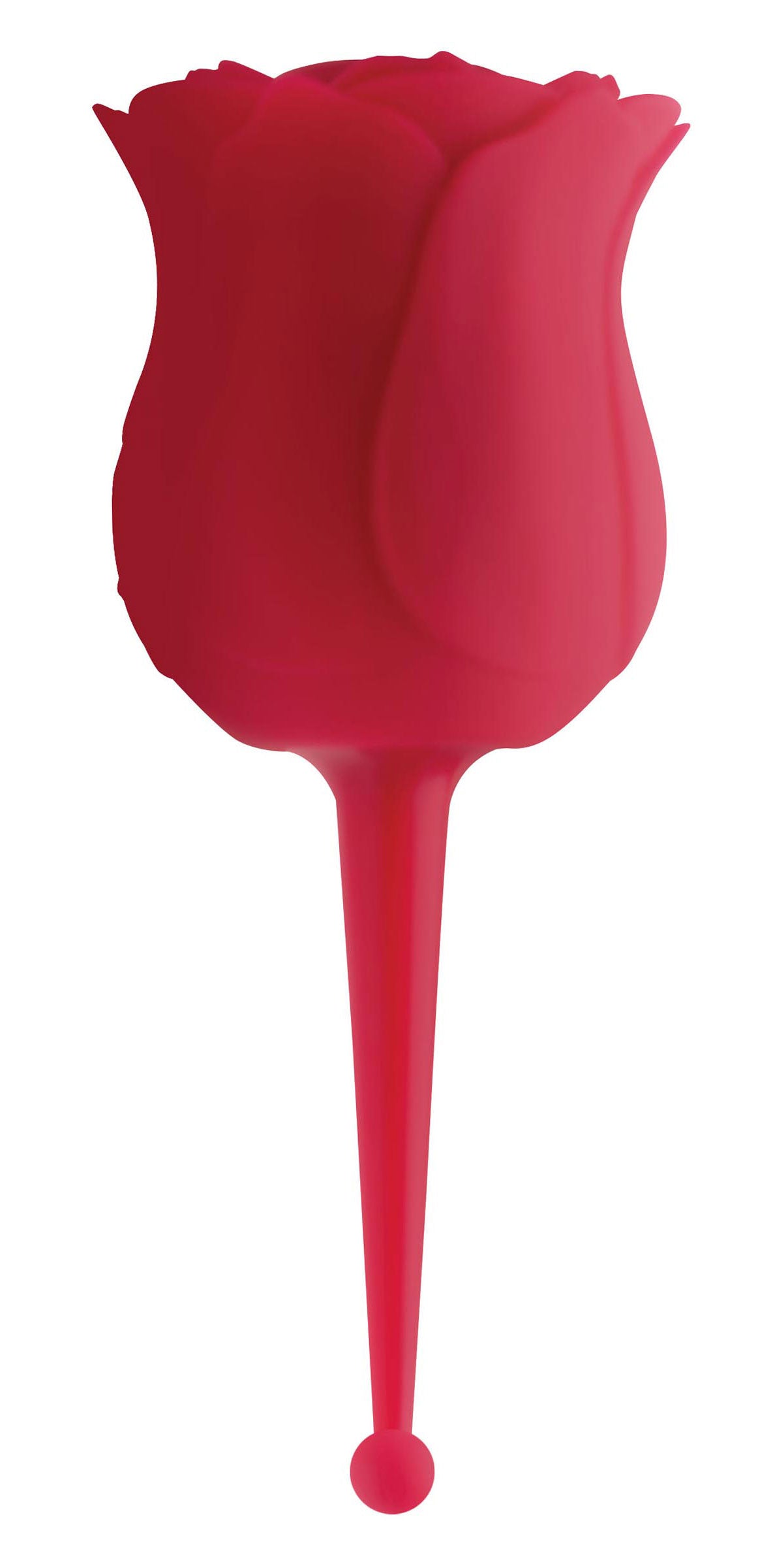 Bloomgasm Bloomgasm Rose Buzz 7X Silicone Clit Stimulator and Vibrator Red