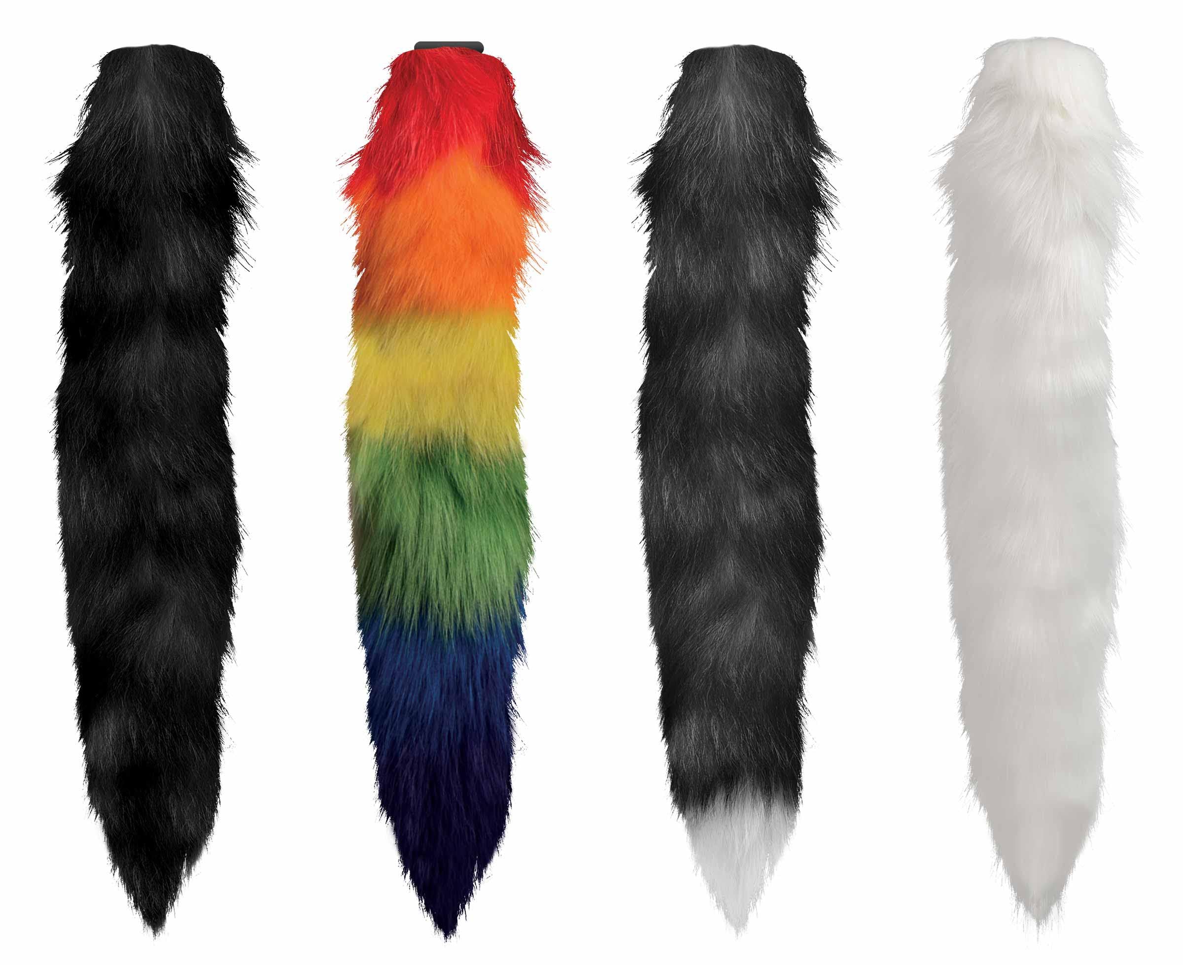 Tailz Interchangeable White Fox Tail White