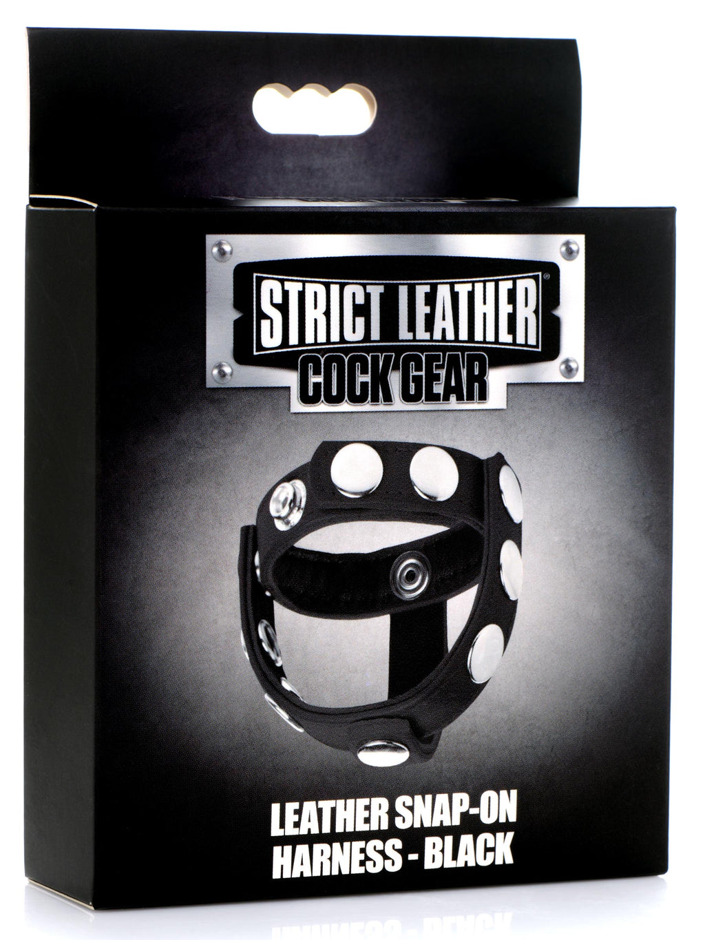 Strict Leather Leather Snap-on Cock Harness - Black Black