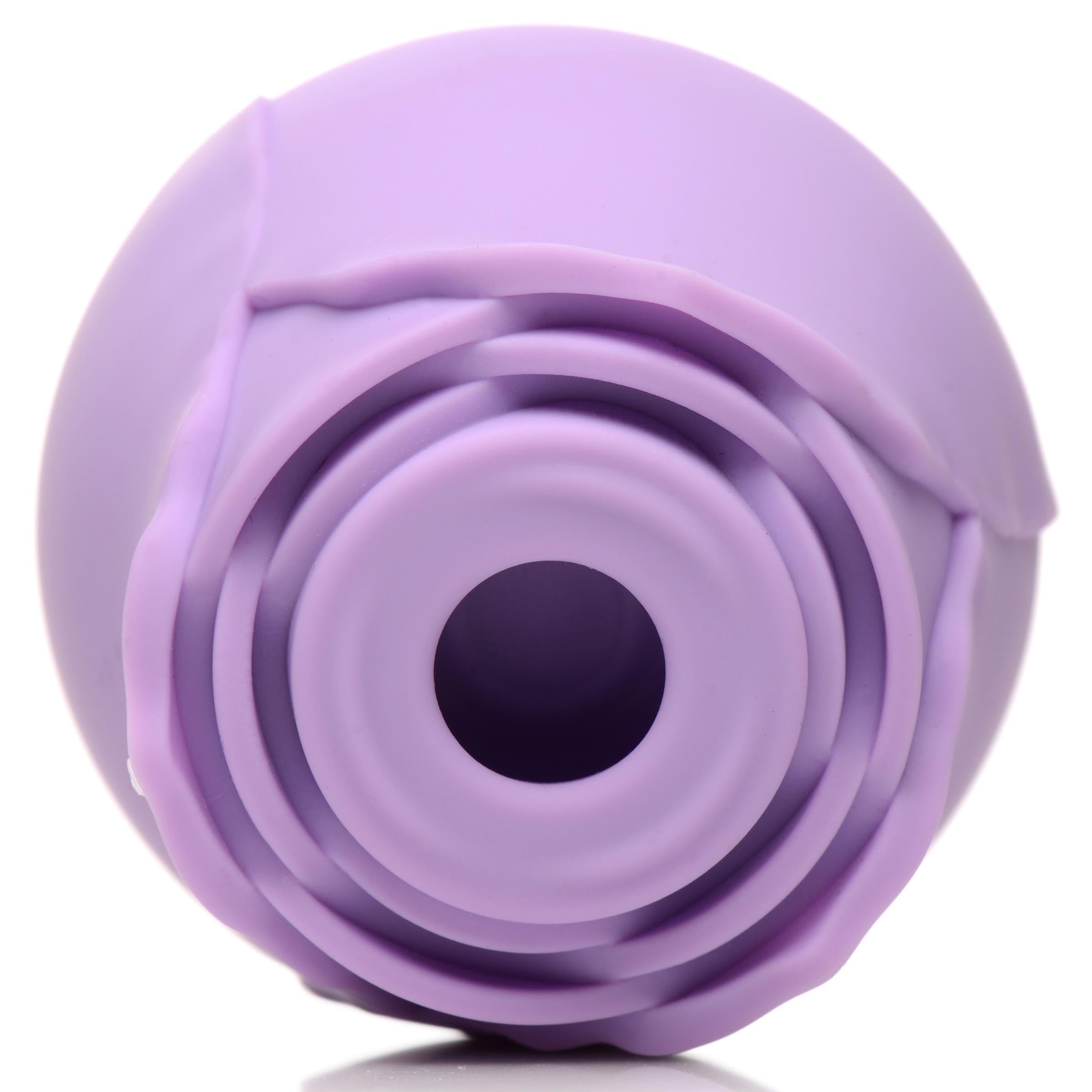 Bloomgasm Bloomgasm Wild Rose 10X Suction Clit Stimulator - Purple Purple