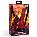 Creature Cocks Hell-Hound Canine Penis Silicone Dildo Red
