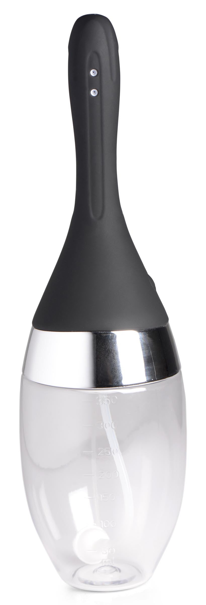 CleanStream Auto-Vibrating Enema Bulb Black