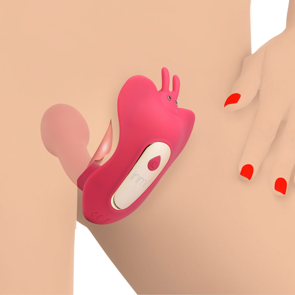 Shegasm Butterfly Tease 10X Clitoral Suction Silicone Stimulator Pink