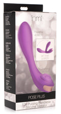 Inmi Pose Plus 10X Pulsing Bendable Silicone Vibrator Purple