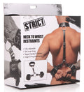 Strict Neck to Wrist Restraints Black