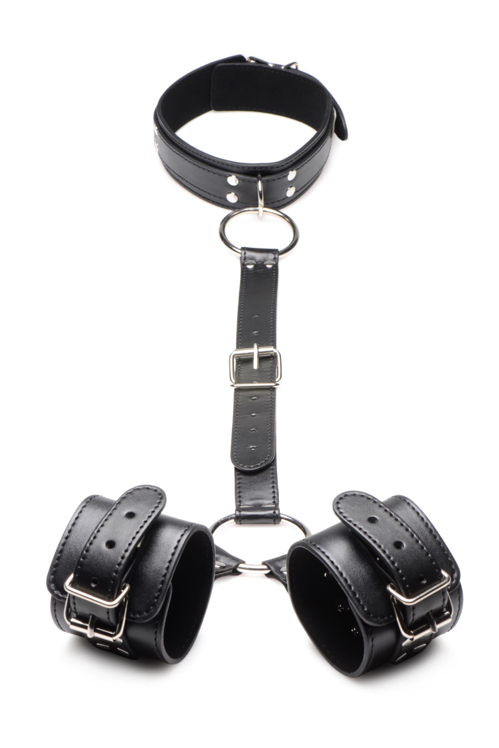 Strict Neck to Wrist Restraints Black