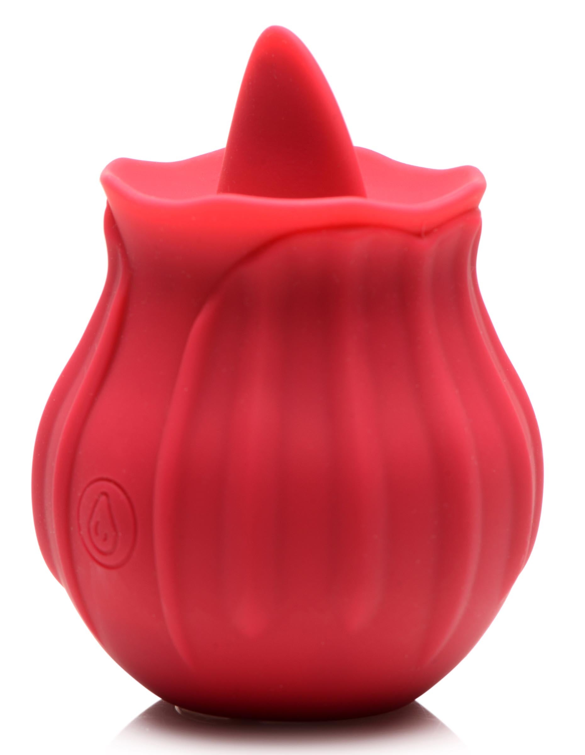 Bloomgasm Bloomgasm Wild Violet 10X Silicone Clit Licking Stimulator - Red Red