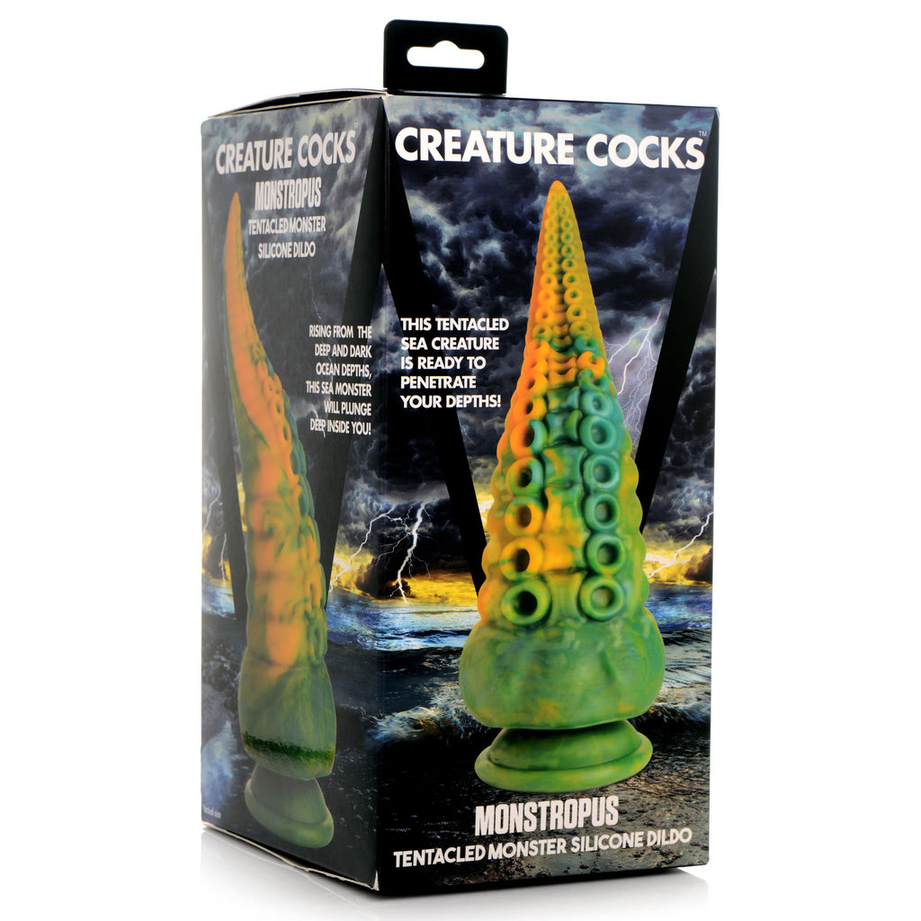 Creature Cocks Monstropus Tentacled Monster Silicone Dildo Multi