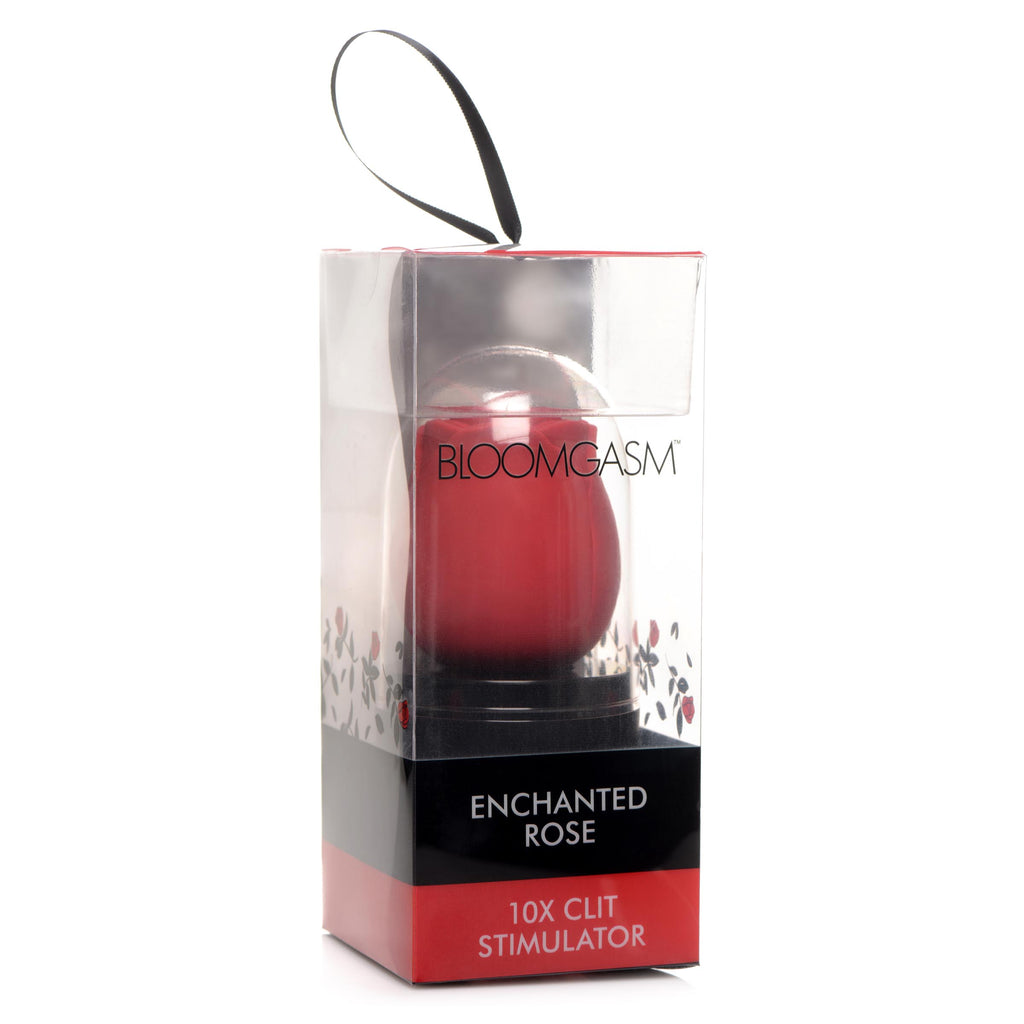 Bloomgasm Enchanted Rose 10X Clit Stimulator Red
