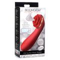 Bloomgasm Passion Petals 10X Silicone Suction Rose Vibrator - Red Red