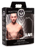 Master Series Slave Chain Nipple Clamps Grey