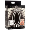 Master Series Adjustable Pussy Clamp with Leash Grey