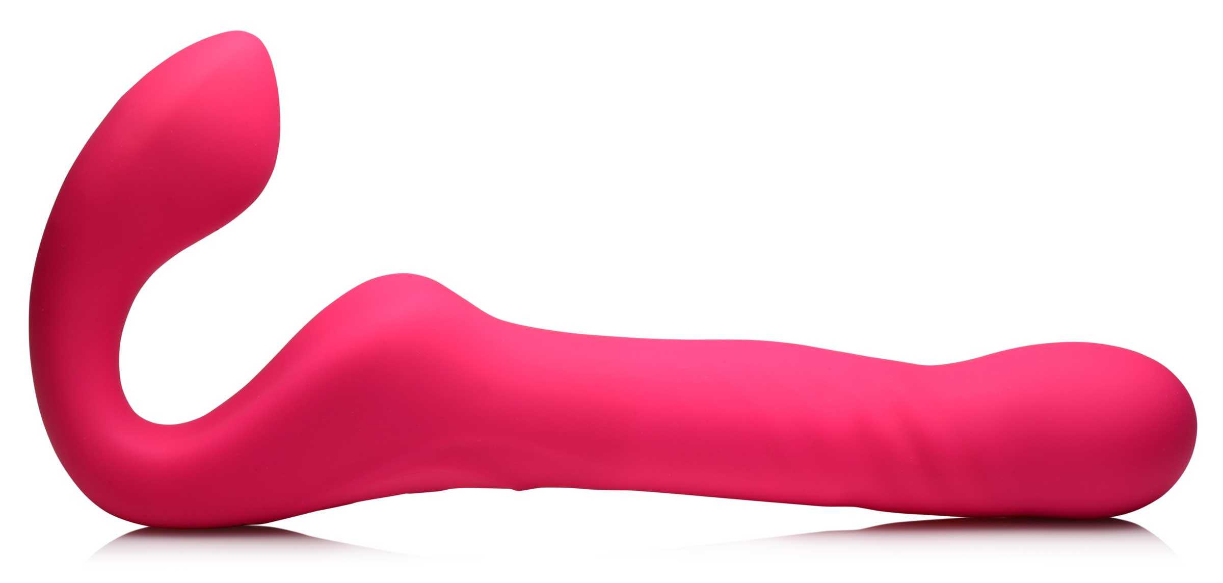 Strap U 30X Thrusting and Vibrating Strapless Strap-On With Remote Control Pink