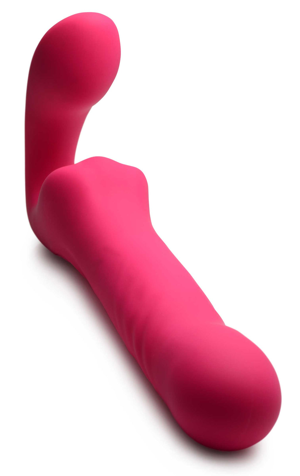 Strap U 30X Thrusting and Vibrating Strapless Strap-On With Remote Control Pink