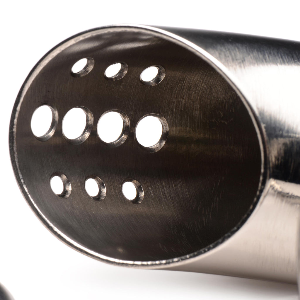 Master Series Forged Captor Locking Stainless Steel Chasity Cage Grey