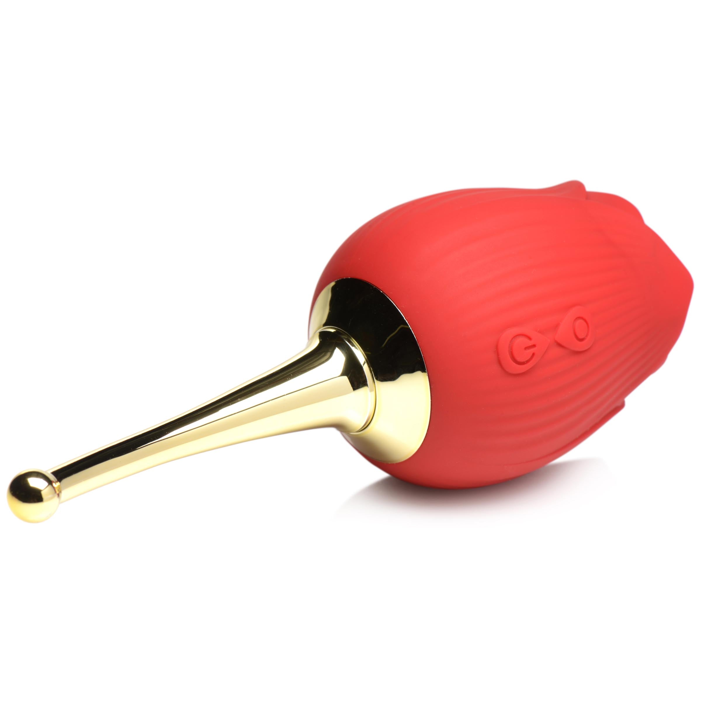 Bloomgasm Bloomgasm Flutter Rose Clit Sucking Stimulator with Butterfly Teaser Red