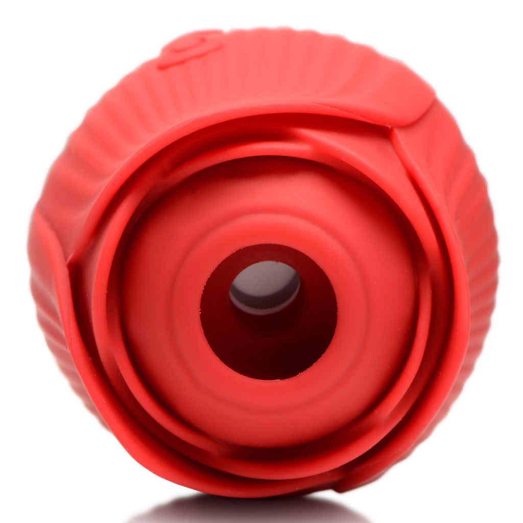 Bloomgasm Bloomgasm Flutter Rose Clit Sucking Stimulator with Butterfly Teaser Red