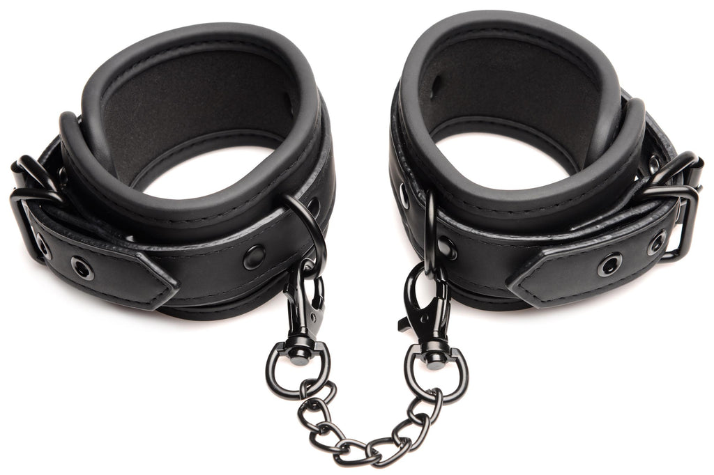 Master Series Master of Kink 10 Piece Bondage Set Black