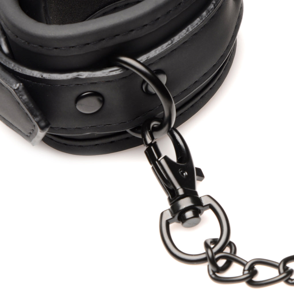 Master Series Master of Kink 10 Piece Bondage Set Black