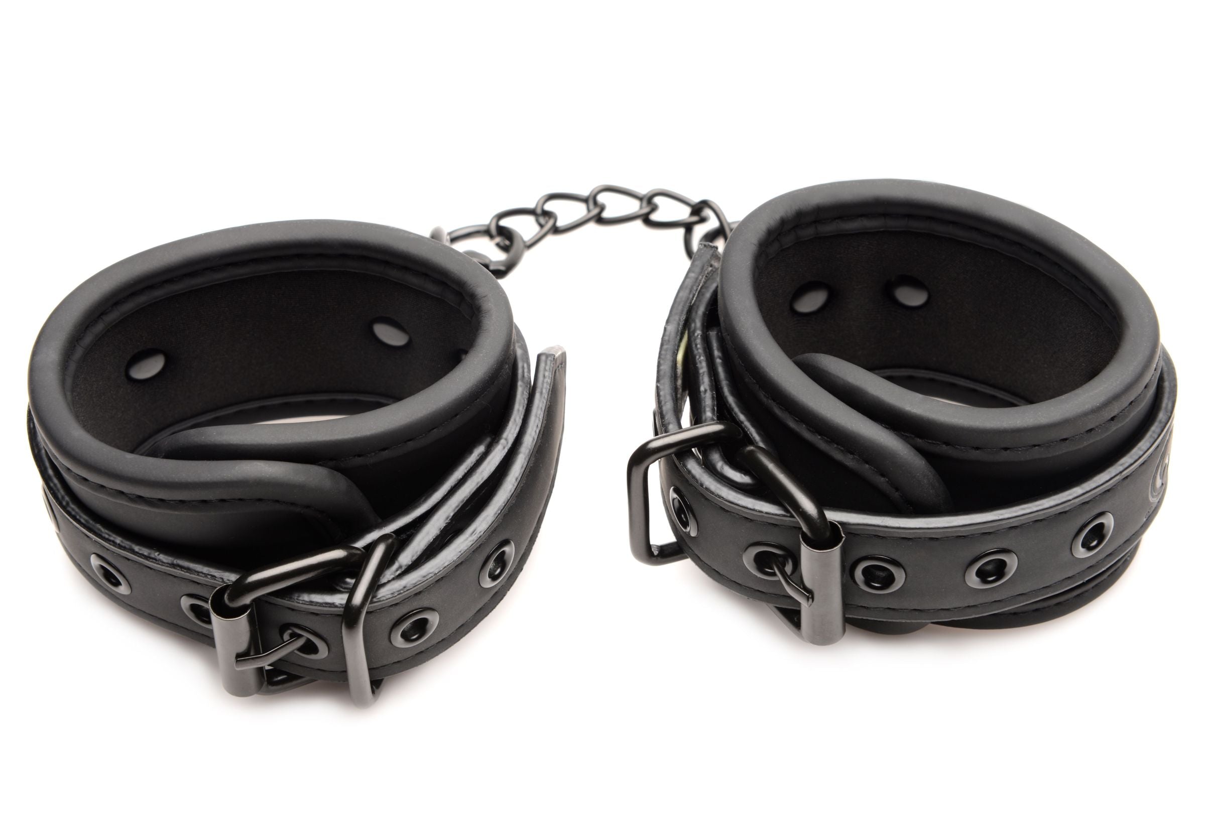 Master Series Kinky Comfort Wrist and Ankle Cuff Set Black