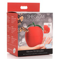 Shegasm 6X Forbidden Apple Silicone Clit Stimulator Red