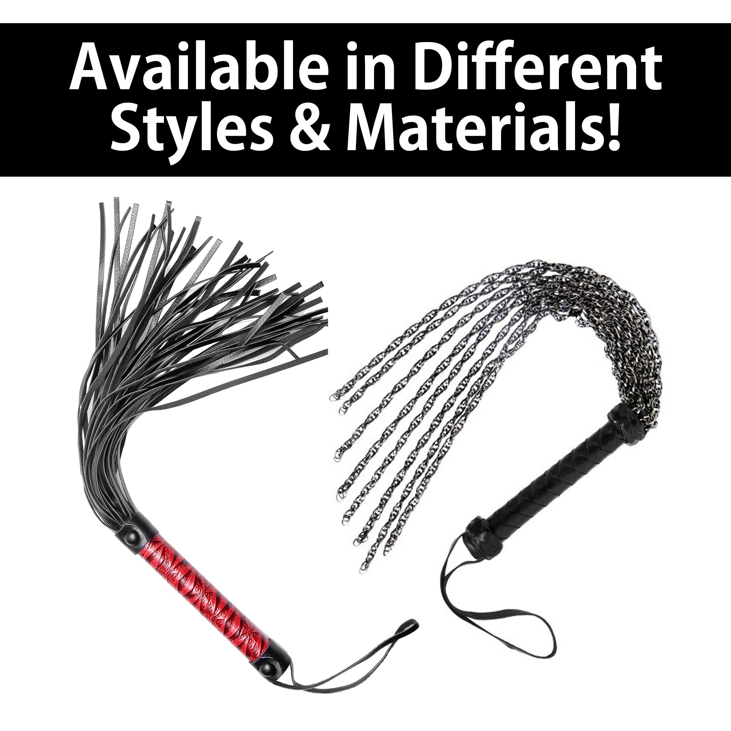 Master Series 9X Vibrating Silicone Dildo Flogger Black