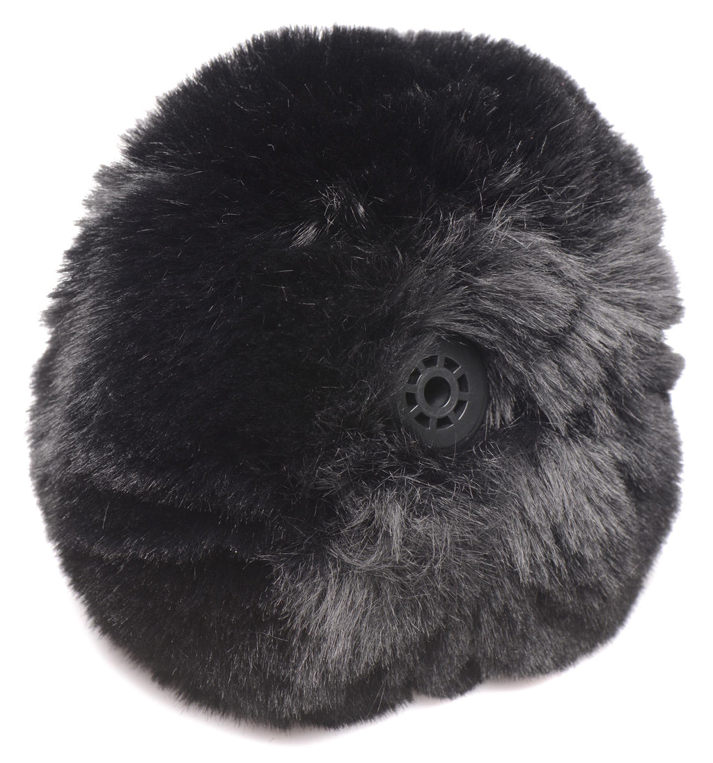 Tailz Large Anal Plug with Interchangeable Bunny Tail - Black Black