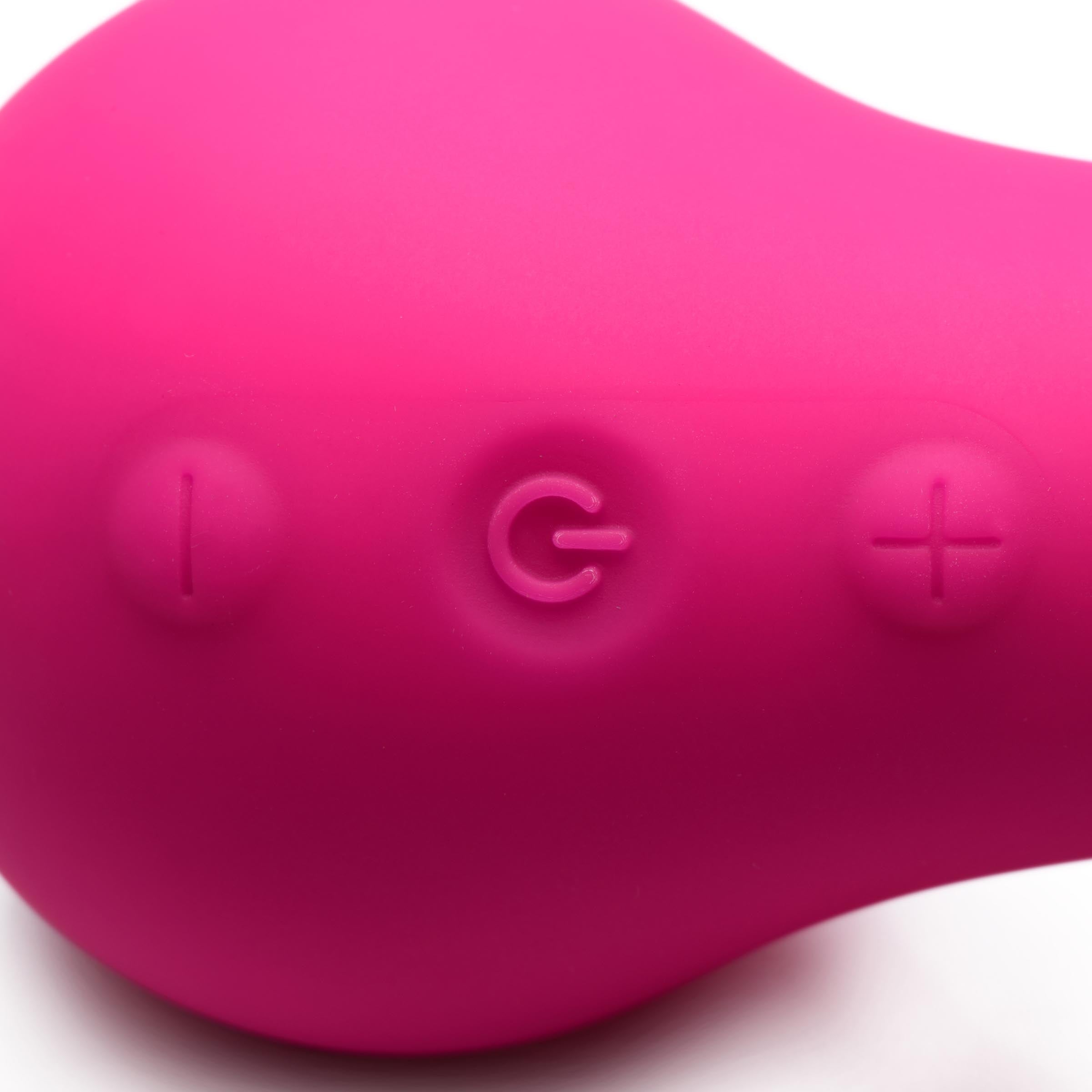 Rumblers 10X Rabbit Silicone Vibrator Pink