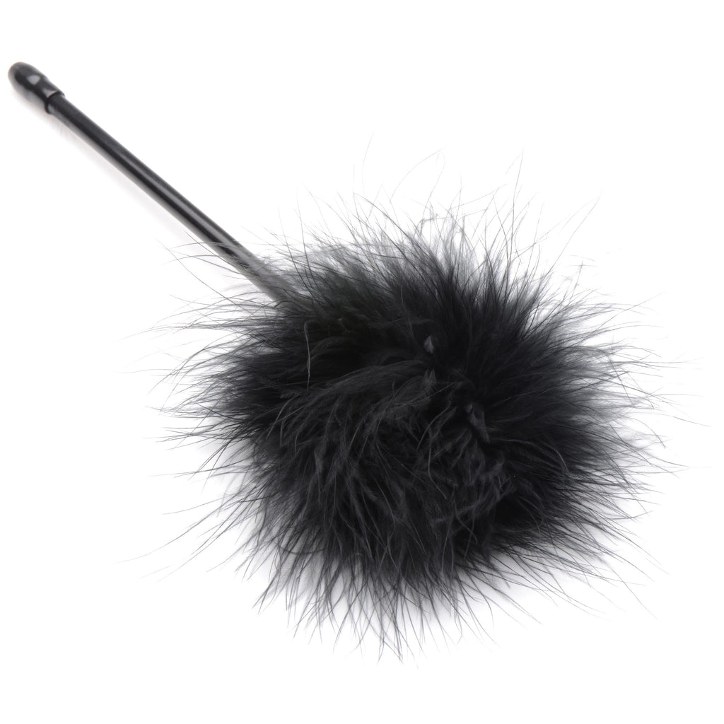 Master Series Hook Up 10 Piece Plush Bondage Set Black