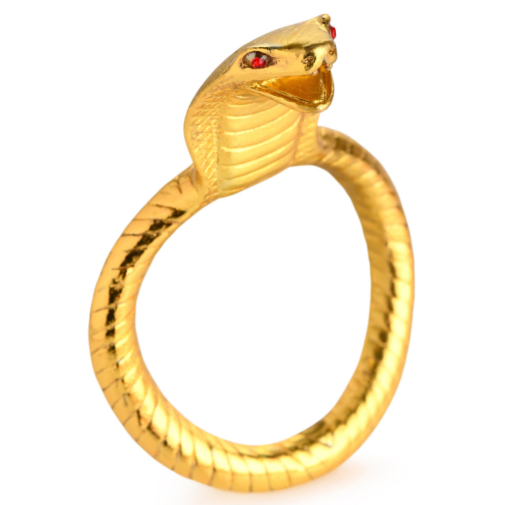 Master Series Cobra King Golden Cock Ring Yellow