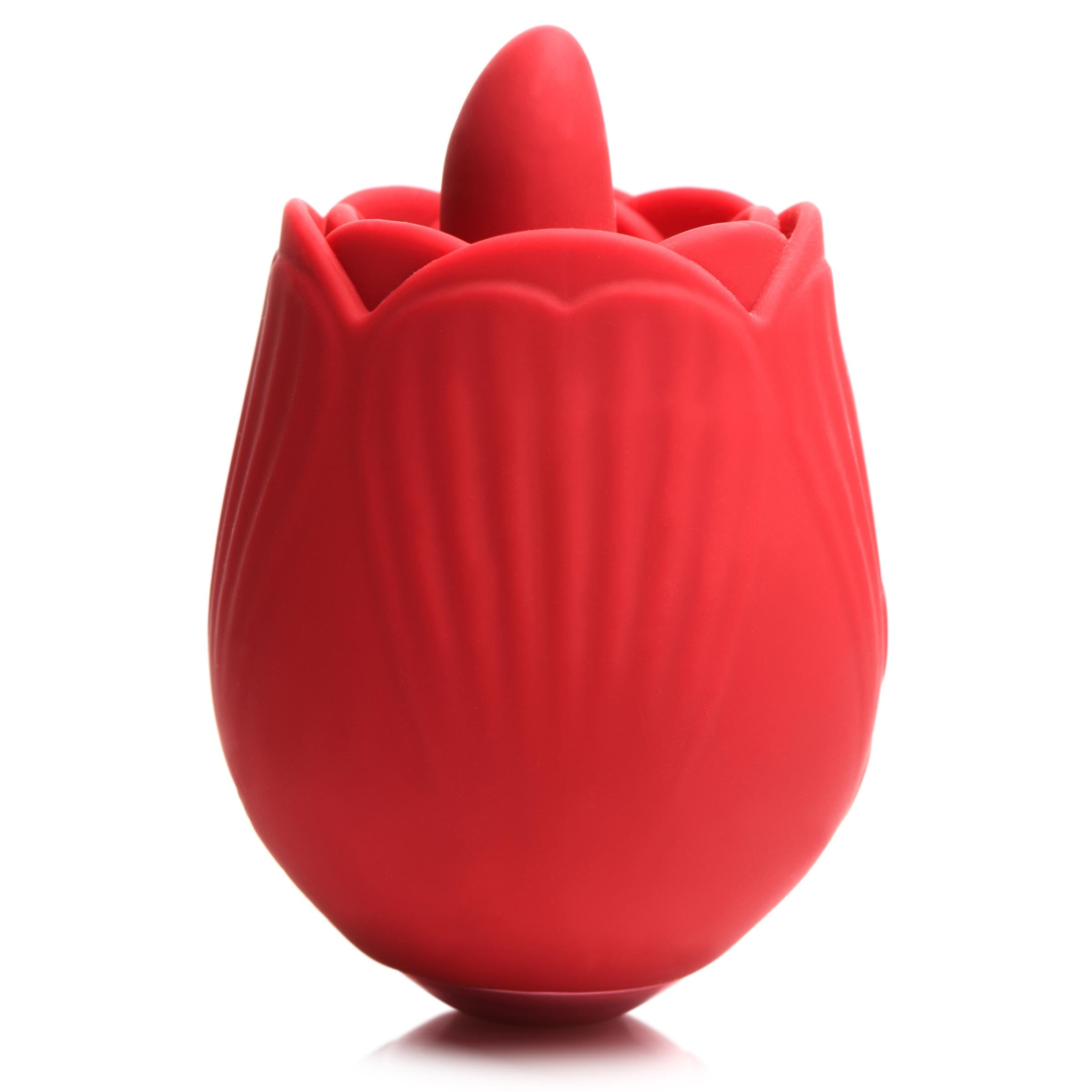 Bloomgasm 10X French Rose Licking and Vibrating Stimulator Red