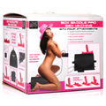 LoveBotz 50X Saddle Pro Sex Machine with 4 Attachments Black