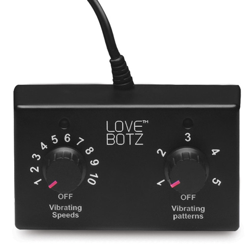 LoveBotz 50X Saddle Pro Sex Machine with 4 Attachments Black