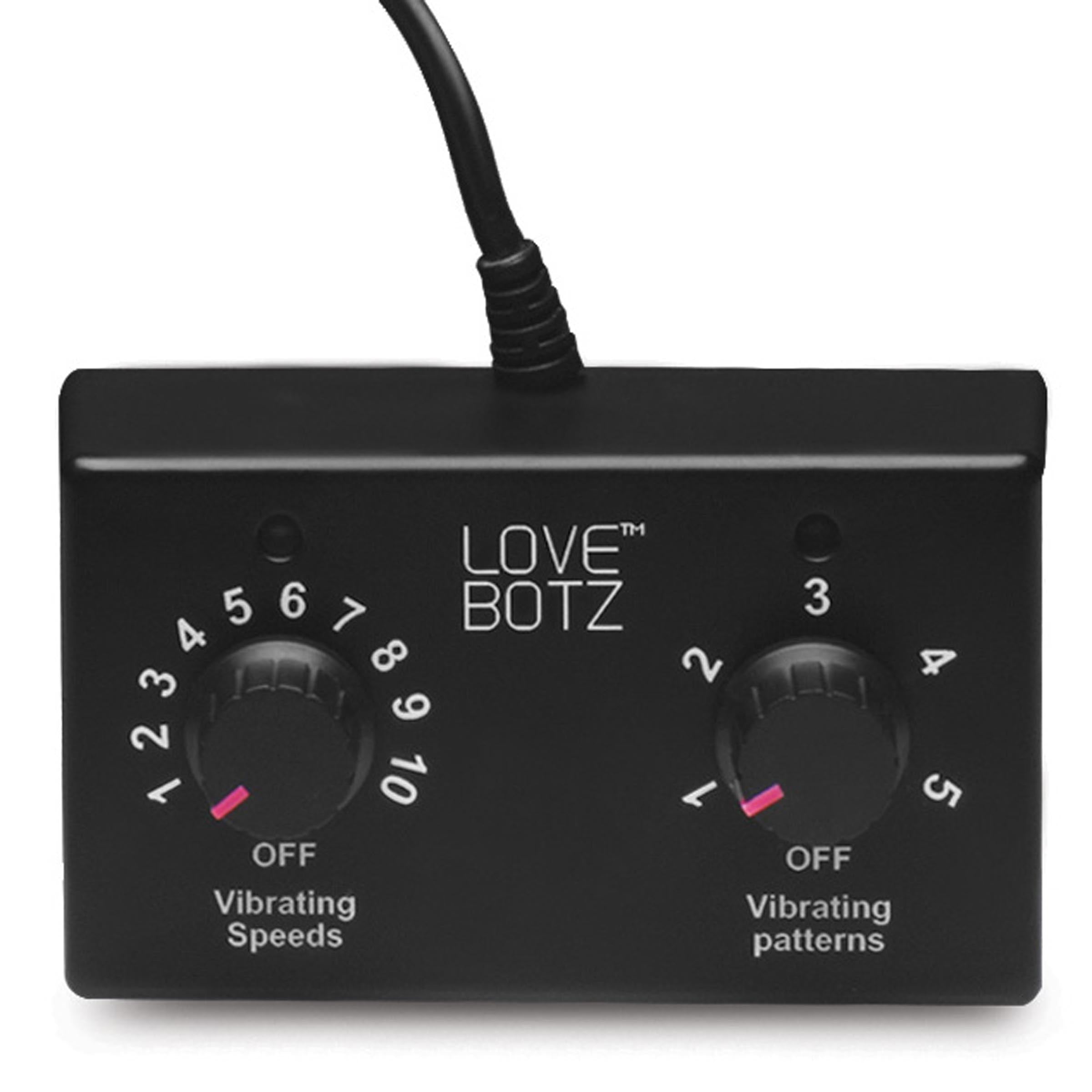 LoveBotz 50X Saddle Pro Sex Machine with 4 Attachments Black