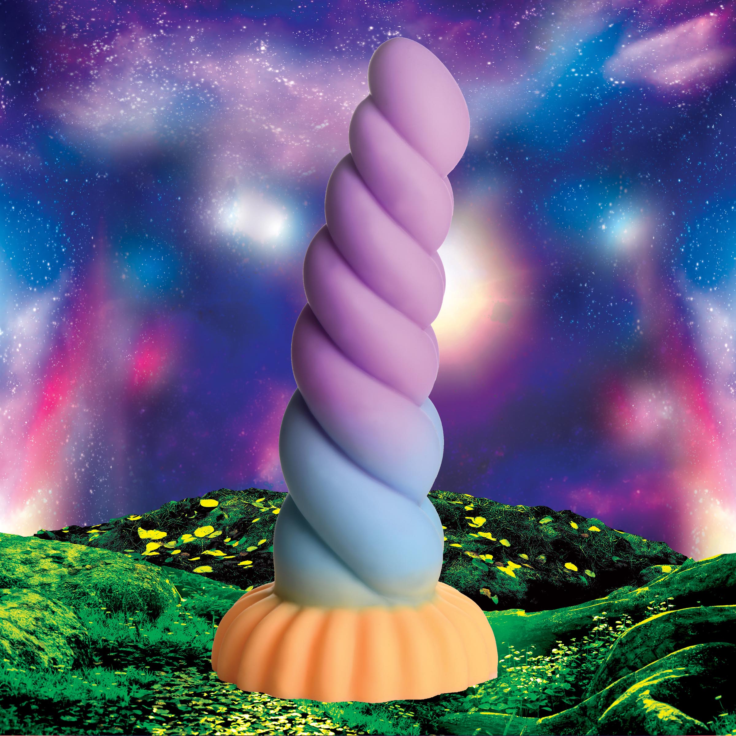 Creature Cocks Mystique Silicone Unicorn Dildo Multi
