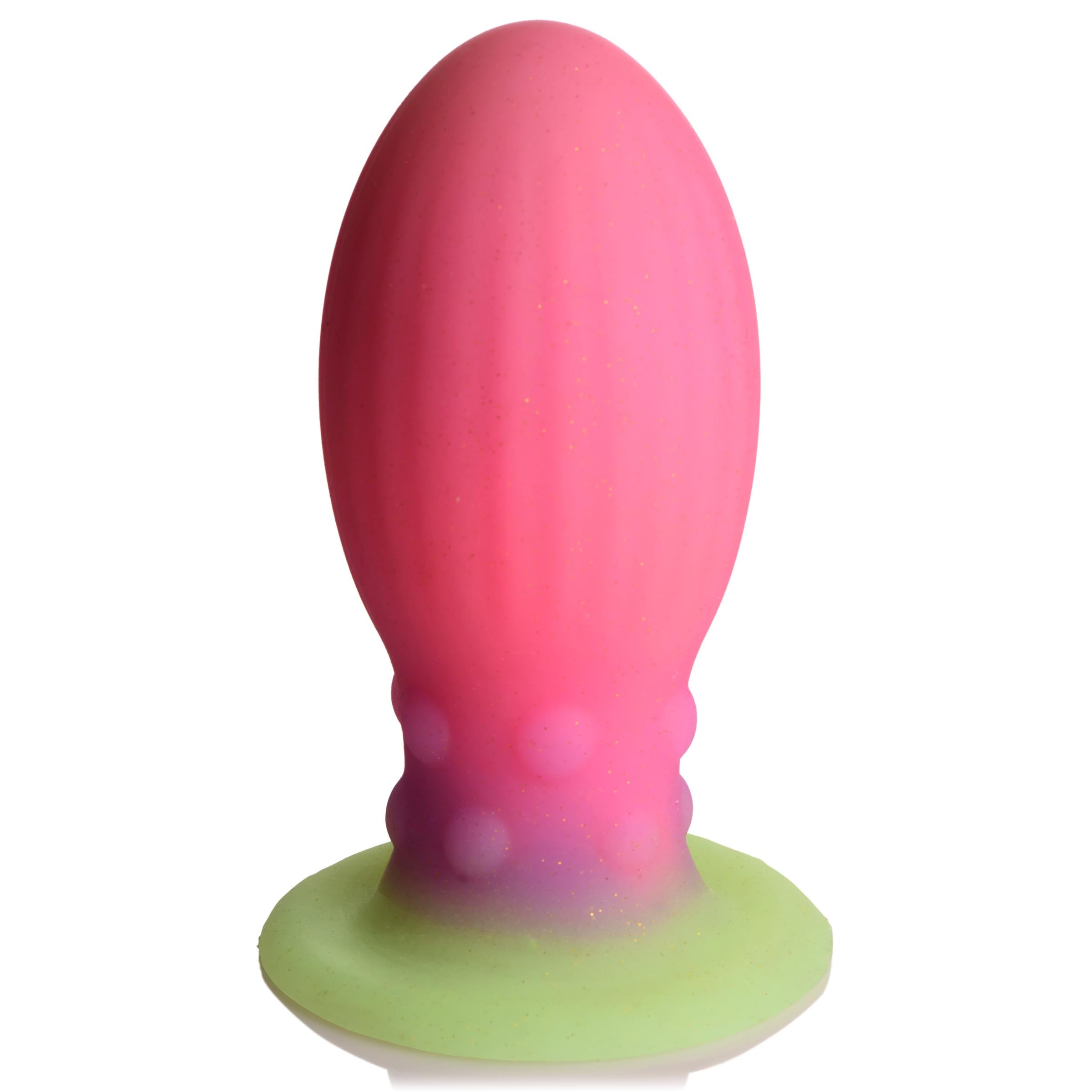 Creature Cocks Xeno Egg Glow in the Dark Silicone Egg - Large Multi