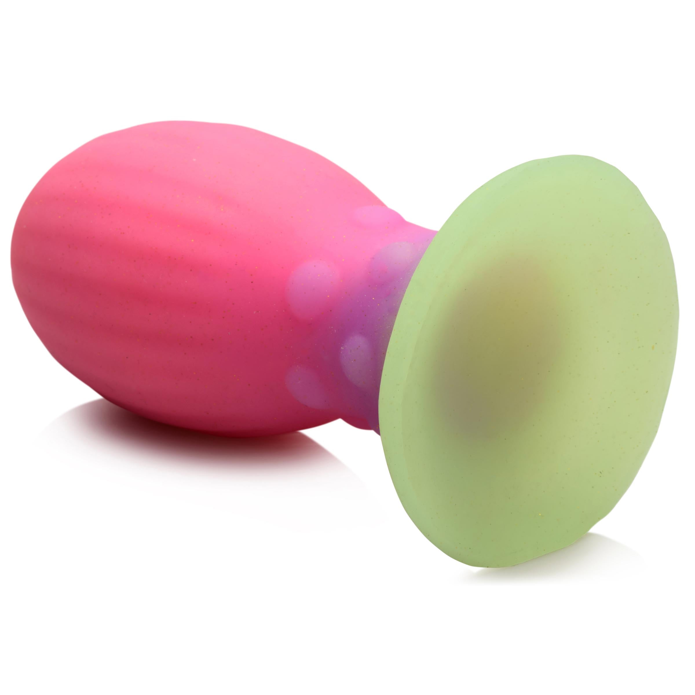 Creature Cocks Xeno Egg Glow in the Dark Silicone Egg - Large Multi